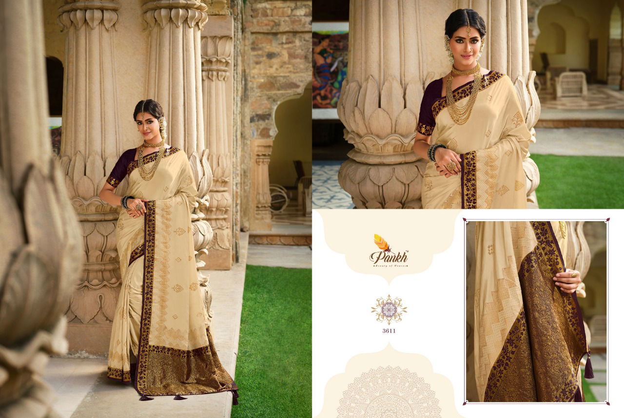 Pankh Ardhangini 2 New Exclusive Wear Satin Silk Designer Saree Collection 